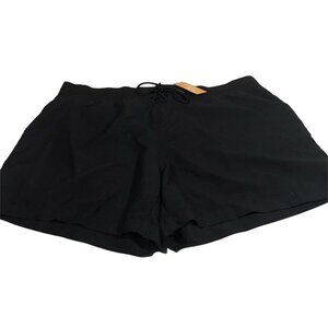 Kona Sol Womens Size 14W Short Swim Mid Rise Black New With Tags